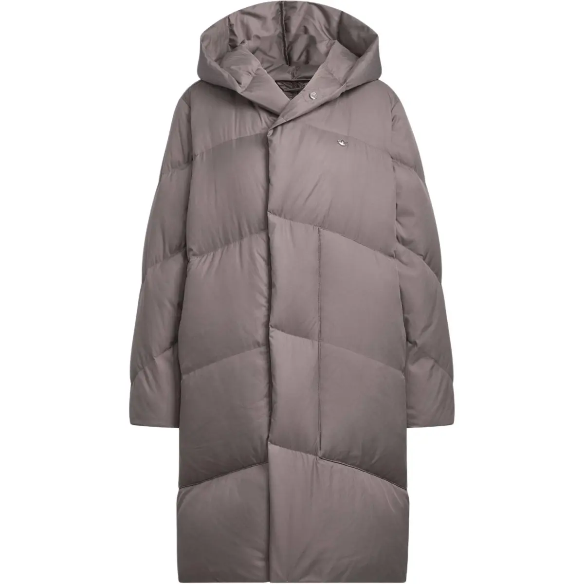 Adidas Originals LONG DOWN JACKET Down Coats Women's Charcoal Gray