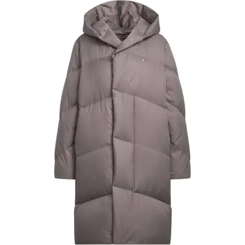 Adidas Originals LONG DOWN JACKET Down Coats Women's Charcoal Gray