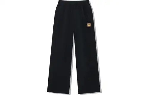 Li Ning Casual Pants Women's Black Moderate Straight Fit Pants