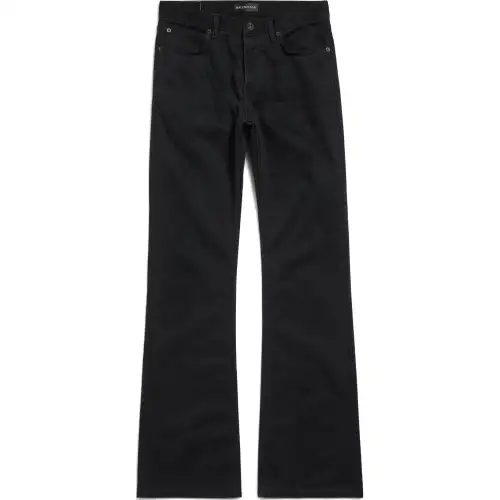 Balenciaga Mid Waisted Straight Leg Jeans