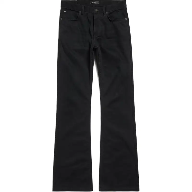 Balenciaga Mid Waisted Straight Leg Jeans