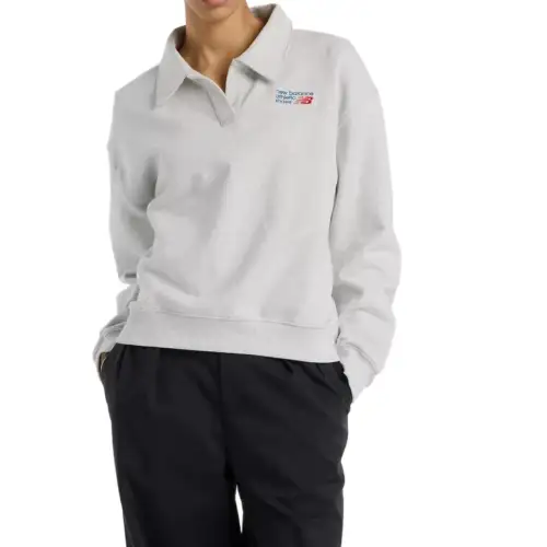 New Balance polo-collar sweatshirt