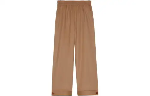 GUCCI SS23 Casual Pants Women's Khaki