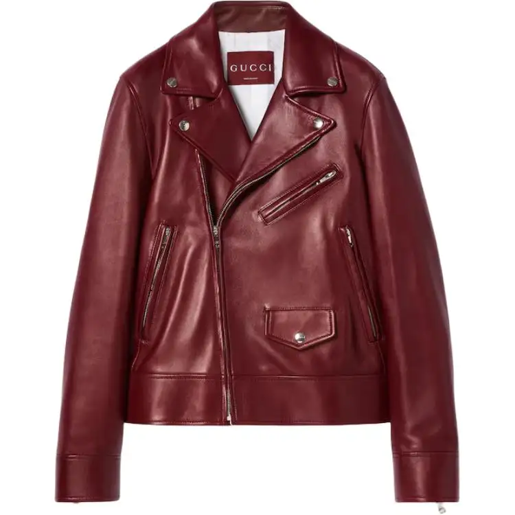 GUCCI Collared Zip Up Jacket