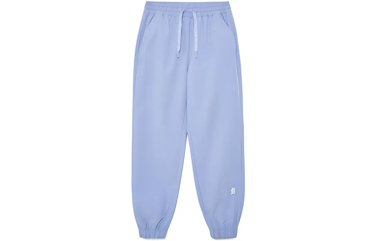 MLB Detroit Tigers Casual Pants Women's Purple Moderate Cuffed Pants