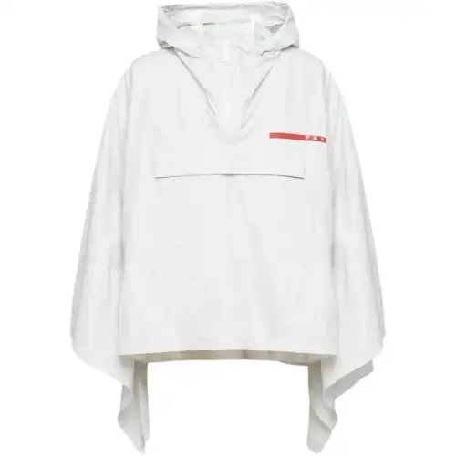 PRADA Cloaks Women's White Moderate