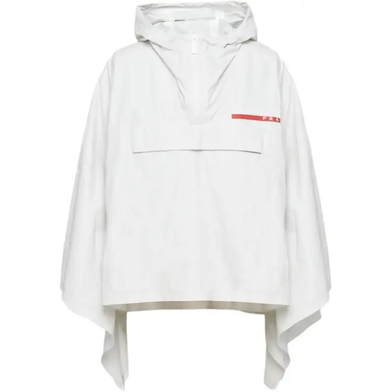 PRADA Cloaks Women's White Moderate