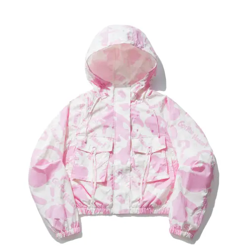 Li Ning x LOL Trench Coat Women's Ecru All Over Print