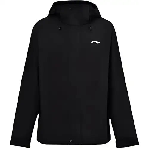 Li Ning Windproof Abrasion Resistant Thermal Windbreaker Jacket Women's Black