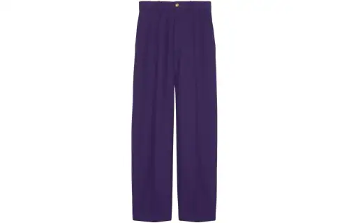 GUCCI FW22 Casual Pants Women's Purple