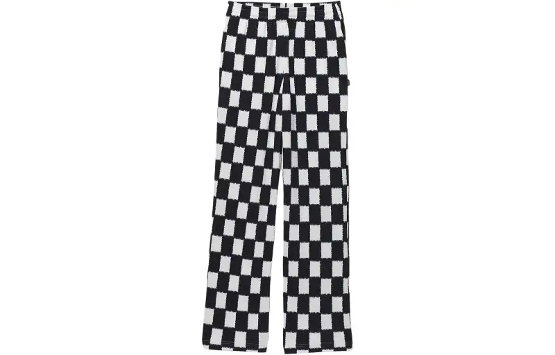 Vans Benton Checker Easy Pant Casual Pants Women's Black