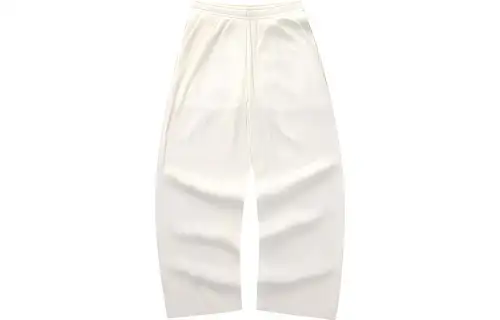 Skechers Colorful Casual Pants Women's Marshmallow White Moderate Wide Leg Pants