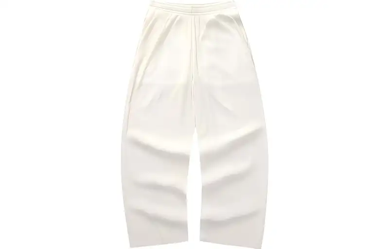 Skechers Colorful Casual Pants Women's Marshmallow White Moderate Wide Leg Pants