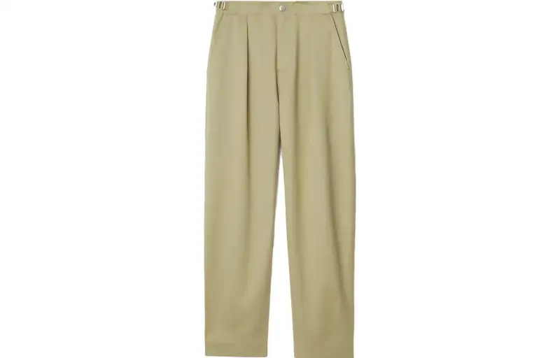 【Previous Season】Petite box-pleat cotton trousers