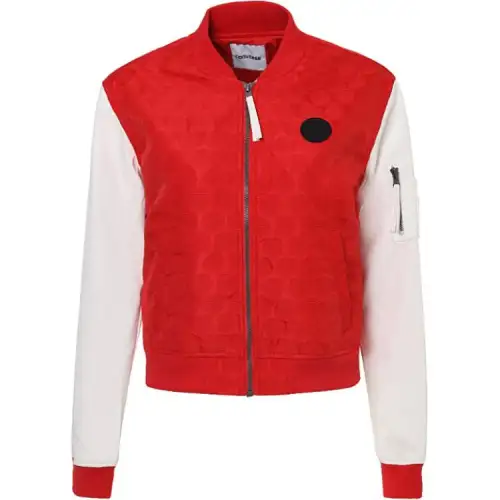 Converse Baseball Jacket Women's Bright Red
