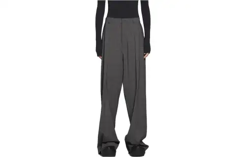 【Previous Season】tartan-pattern tailored trousers