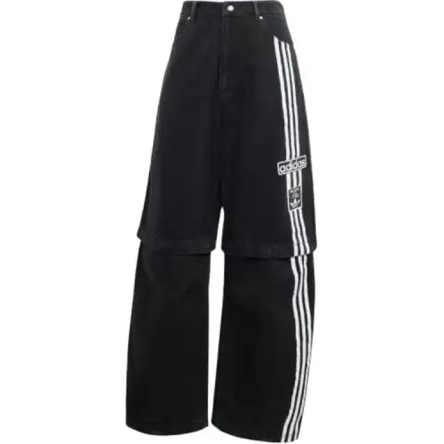 Adidas 3 Stripes Straight leg Jeans