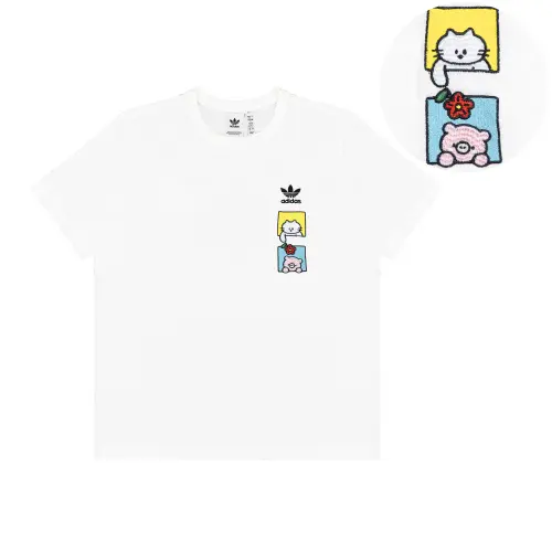 Adidas Originals Extraordinary T Shirt Unisex White