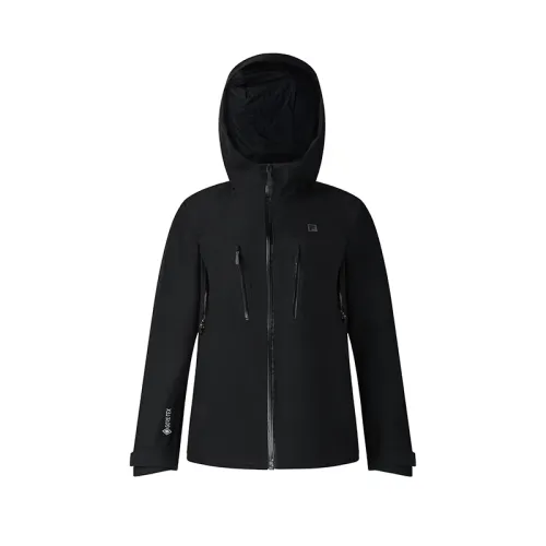 FILA Windproof Windbreaker Jacket Women's Pitch Black