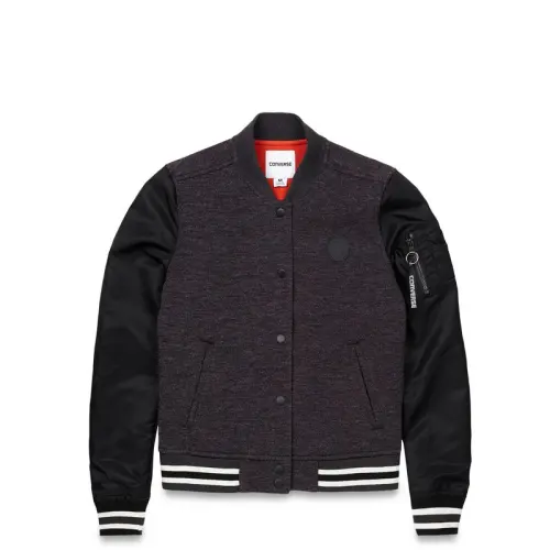 Converse Baseball Jacket Women's Dark Gray