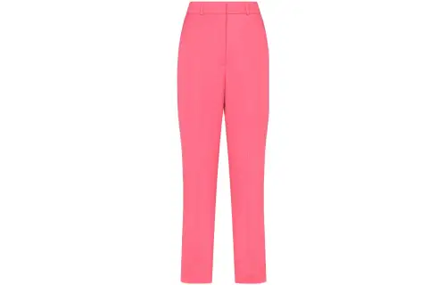 DIOR Casual Pants Women's Pink Moderate Straight Fit Pants