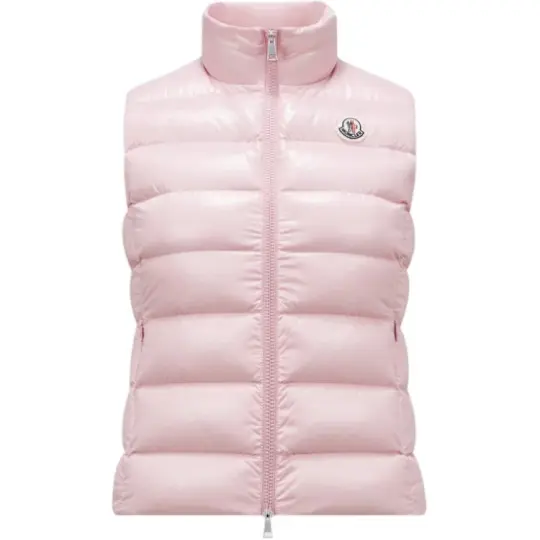 Moncler Ghany Puffer Vest 'Light Pink'