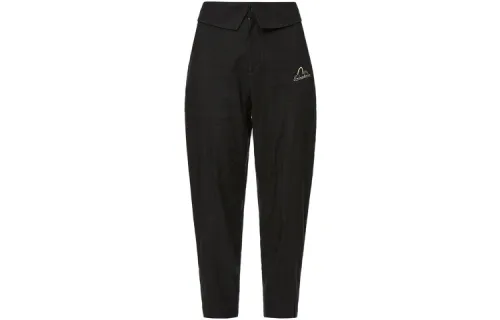EVISU Casual Pants Women's Black Moderate Harem Pants