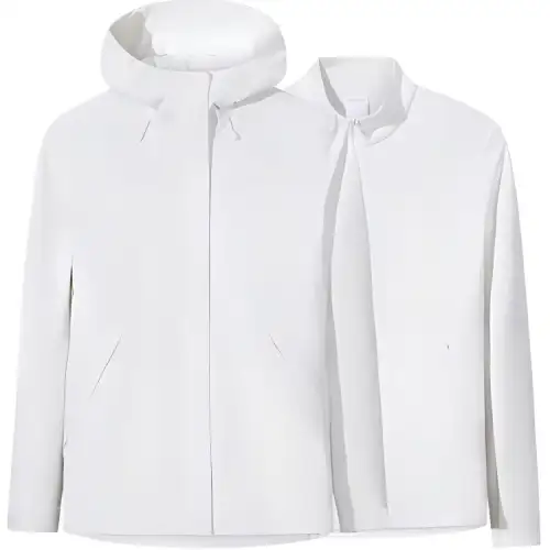 Anta Champion Outdoor Collection, Solid Color Zippers Hooded Comfortable Three in One Fleece Breathable