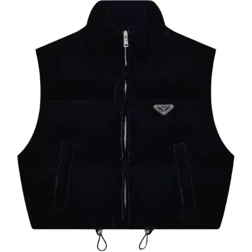 Prada Velvet down vest