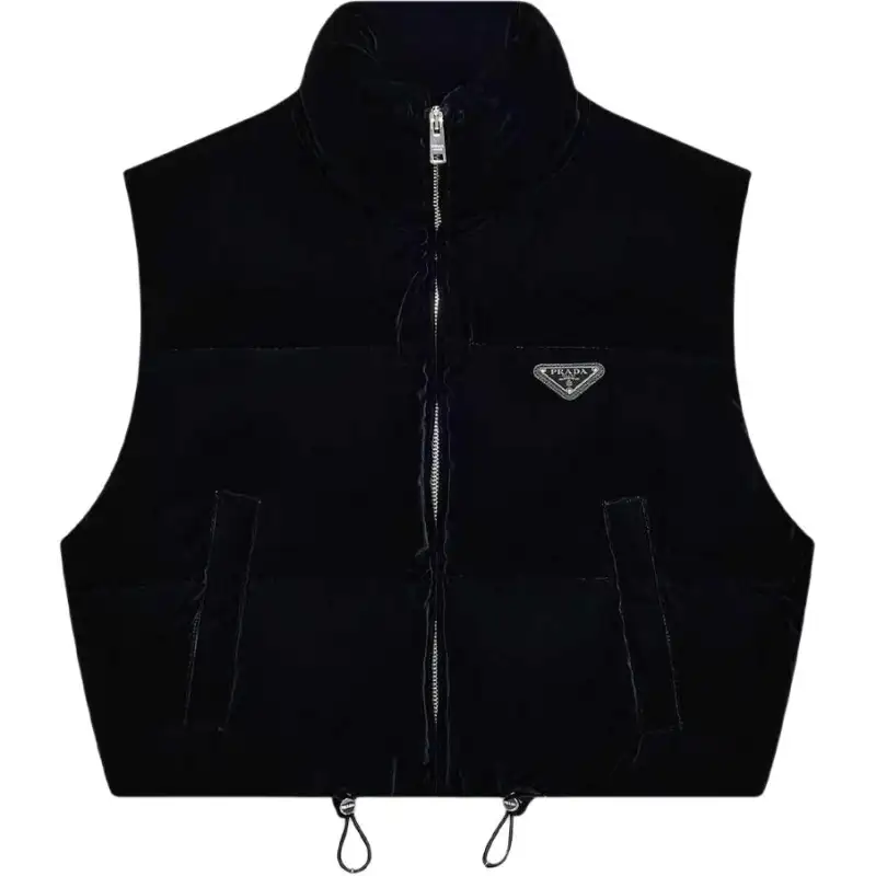 Prada Velvet down vest