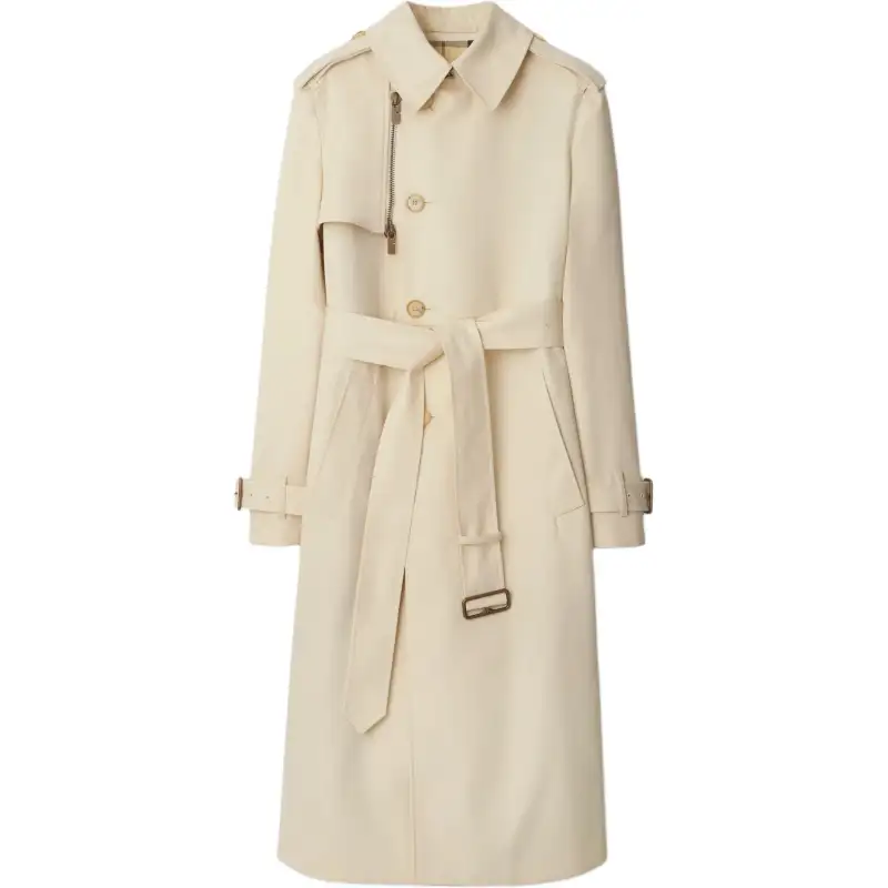 Burberry Trench Coat Women's Snow Mountains Color