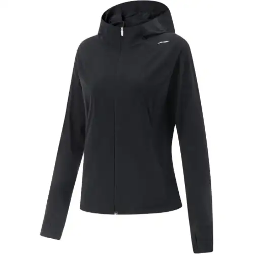 Li Ning Fitness Series Trench Coat Women's Black