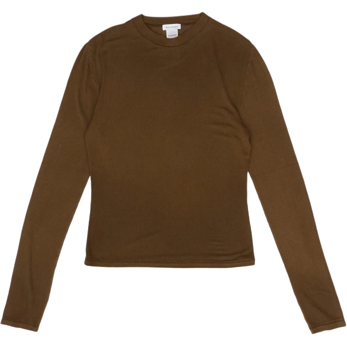 Женское худи Acne Studios AL0438DLD (коричневое)