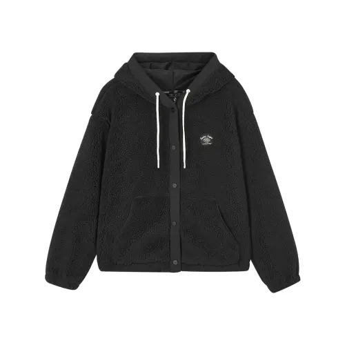 Skechers Sports League Collection Velvet feel Coat Women's Carbon Black