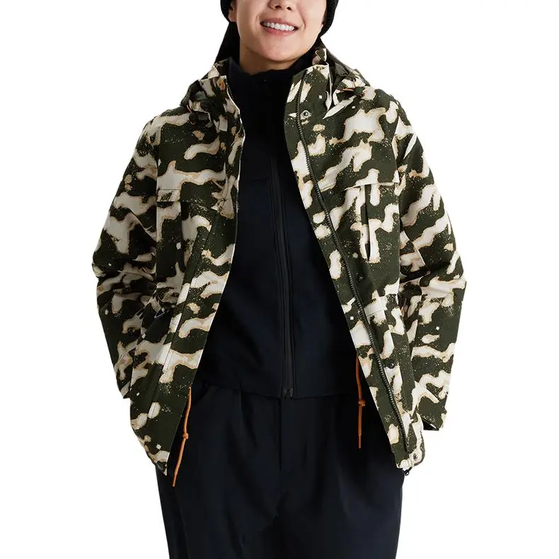 Columbia Transit Waterproof Windbreaker Jacket Women's Camouflage