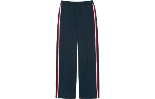 GUCCI Casual Pants Women's Dark Blue Moderate Wide Leg Pants
