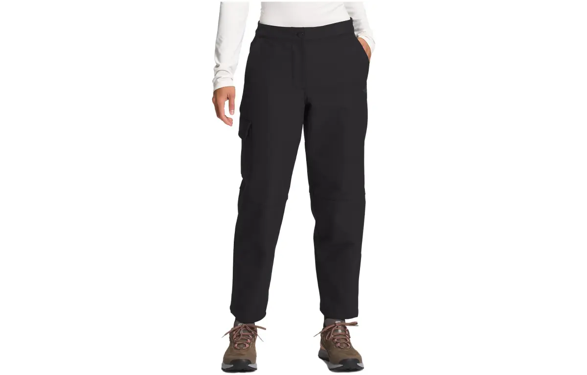 THE NORTH FACE Casual Pants Women's Black Moderate Straight Fit Pants