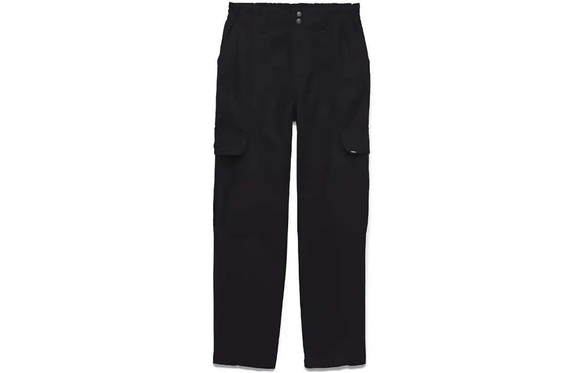Vans Sidewalk Casual Pants Women's Black Moderate Straight Fit Pants