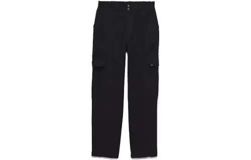 Vans Sidewalk Casual Pants Women's Black Moderate Straight Fit Pants