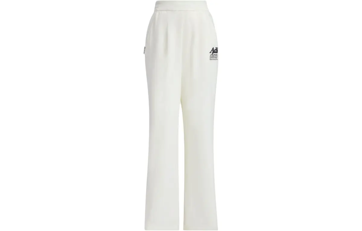 Adidas SMALL LOGO TRACKSUIT BOTTOMS Casual Pants Women's Jade White