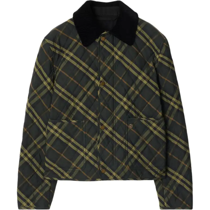 Burberry Check print Cotton Jacket