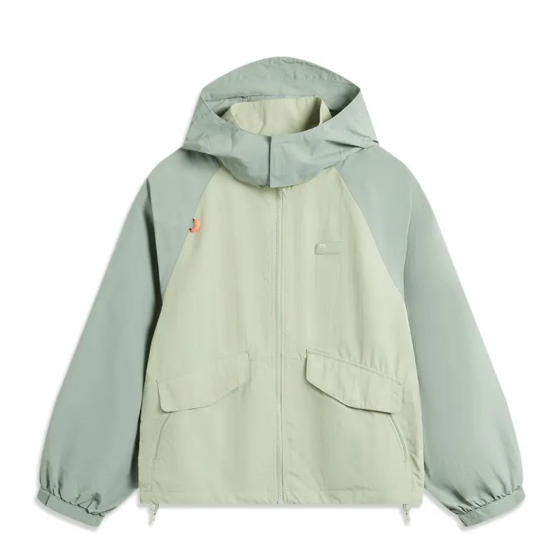 Li Ning Sports Life Collection Trench Coat Women's Desert Green