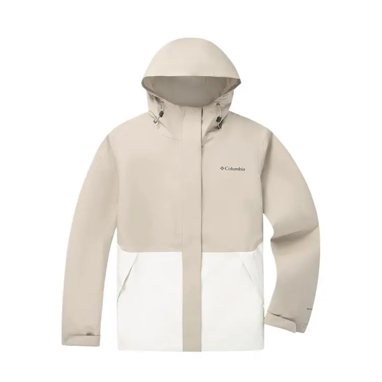 Columbia SS25 Waterproof And Warm Windbreaker Jacket Women's Khaki