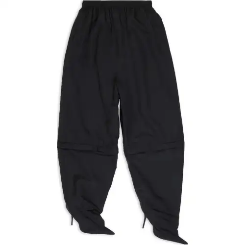 elasticated-waist track pantaboots