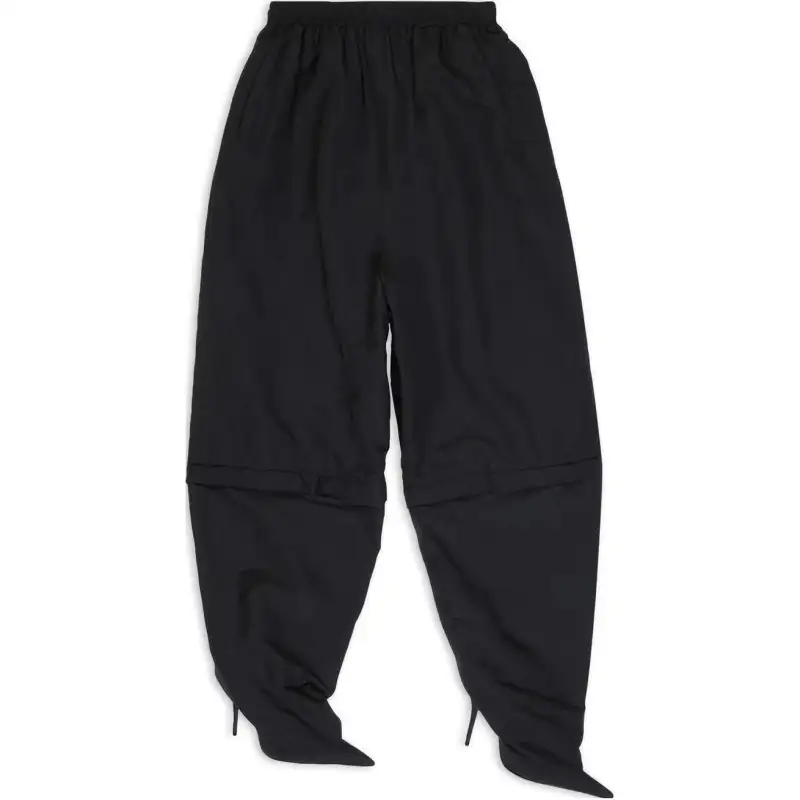 elasticated-waist track pantaboots