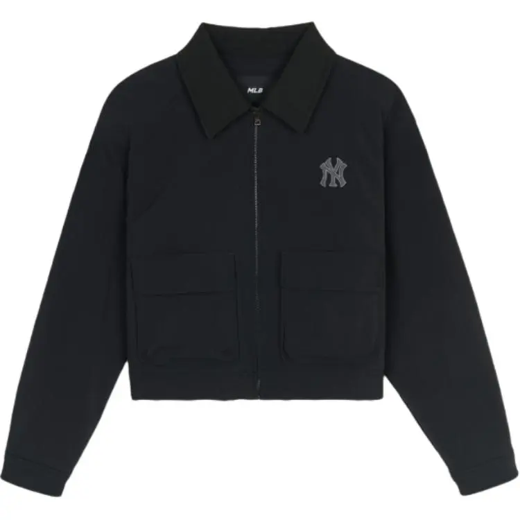 MLB New York Yankees Puffer Jacket Women's Black