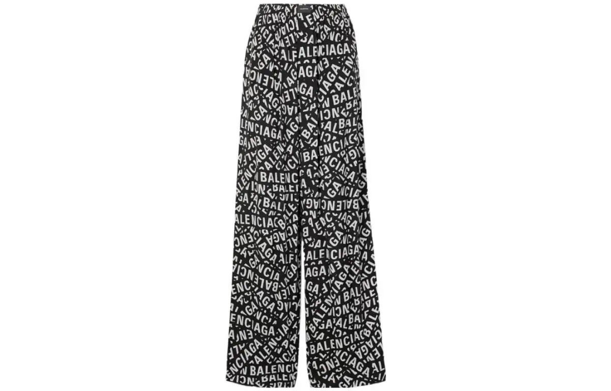 Balenciaga Casual Pants Women's Moderate Straight Fit Pants