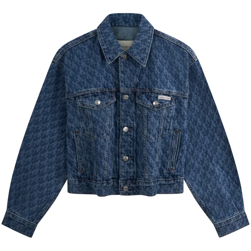 CALVIN KLEIN SS25 Denim Jacket Women's