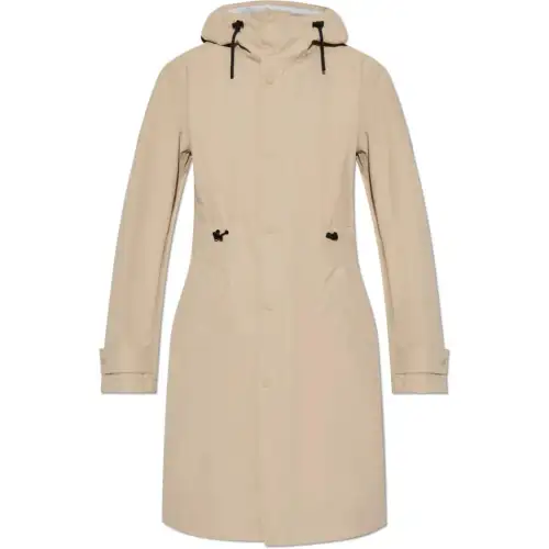 Burberry Hooded Waterproof Coat