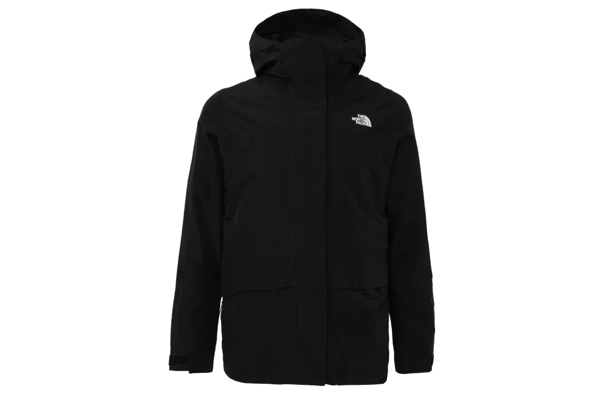 THE NORTH FACE 24 Winter Waterproof And Windproof To Keep Warm Windbreaker Jacket Women's Cosmic Black